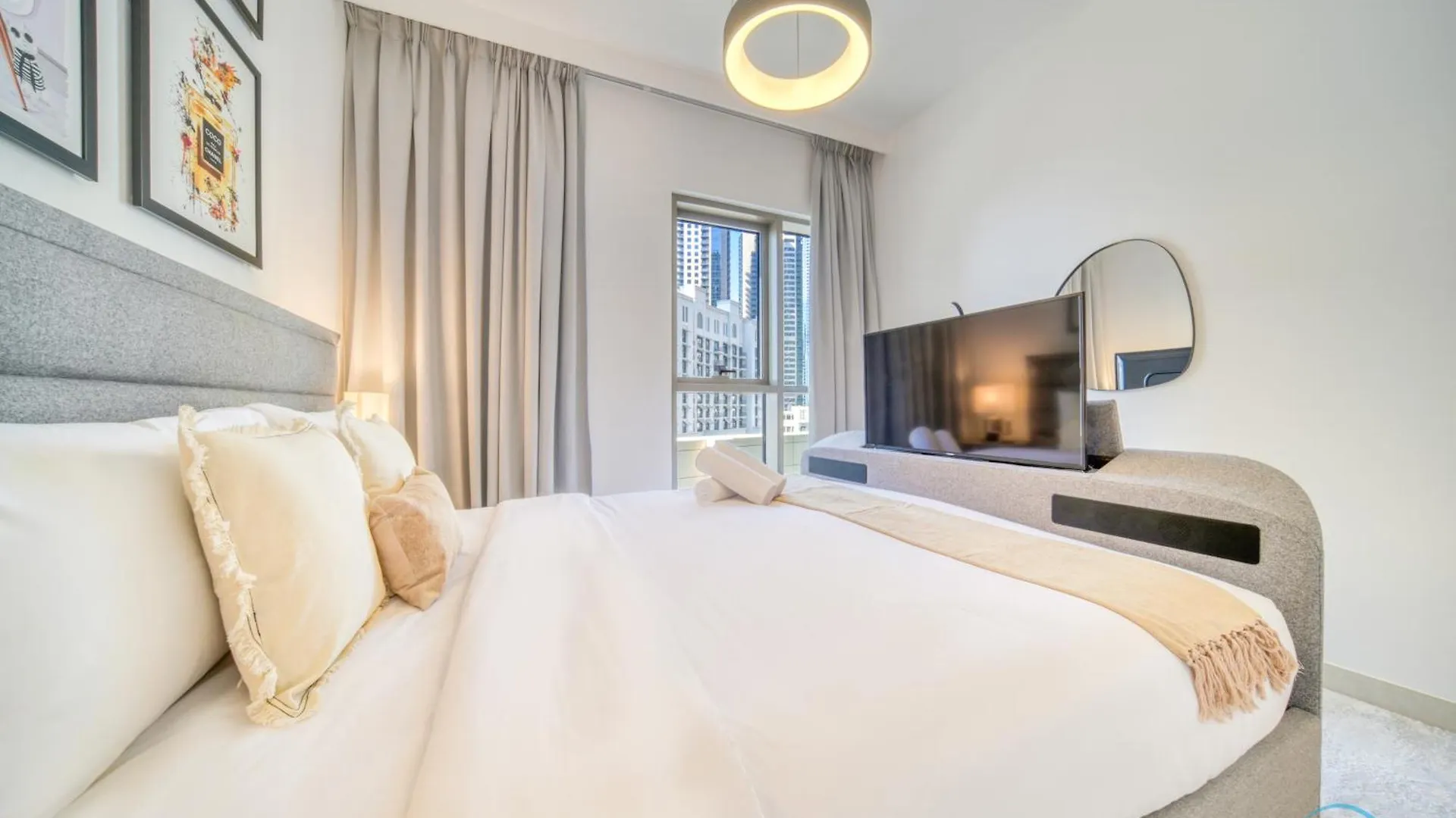 Heavenly 2Br At Creekside 18 Dubai Creek Harbour By Deluxe Holiday Homes Apartmán